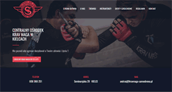 Desktop Screenshot of kravmaga-samoobrona.pl